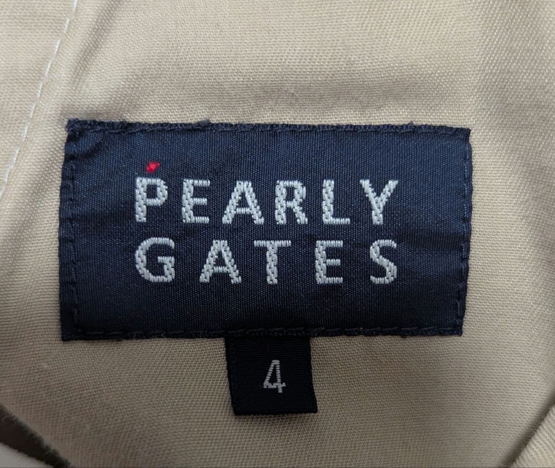 【転居のため値下げ】PEARLY GATES ホワイトパンツ　サイズ4（M）