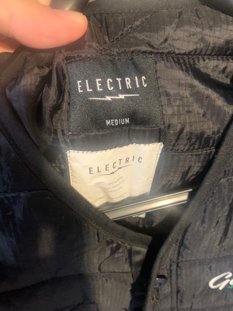 ビームスゴルフ　ELECTRIC Golf ベスト ブラック MEDIUM