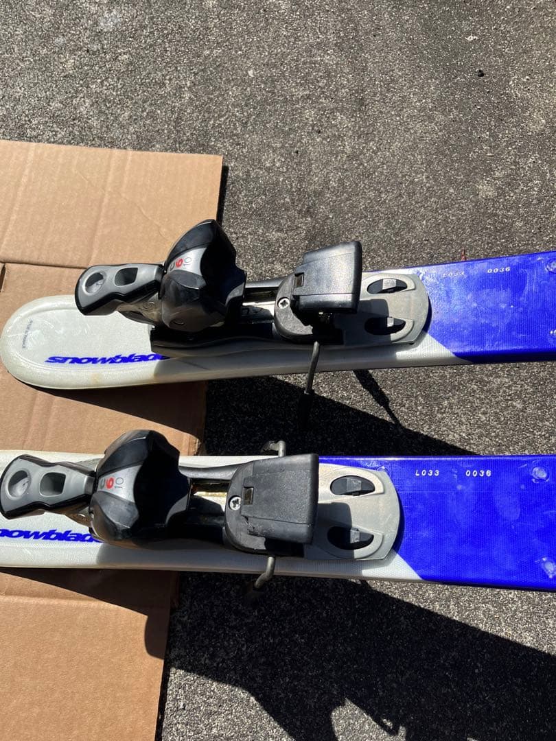 SALOMON ショートスキー　バインディング付き
