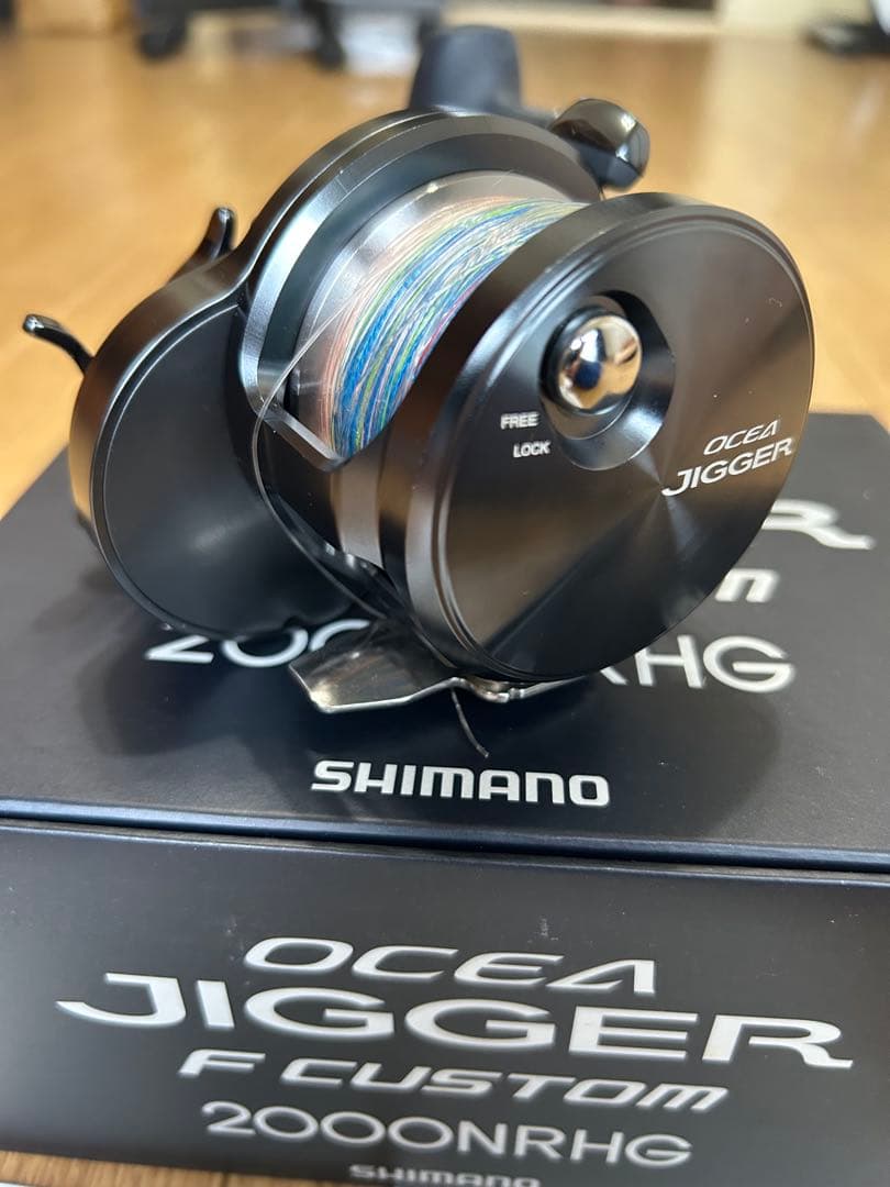 OCEA JIGGER F CUSTOM 2000NRHGオシアジガーFカスタム