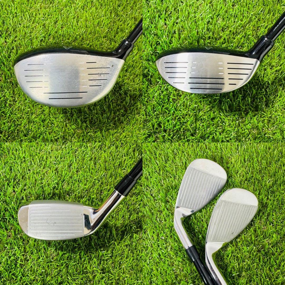 【6〜9歳子供用】Callaway xj ジュニア ゴルフクラブセット