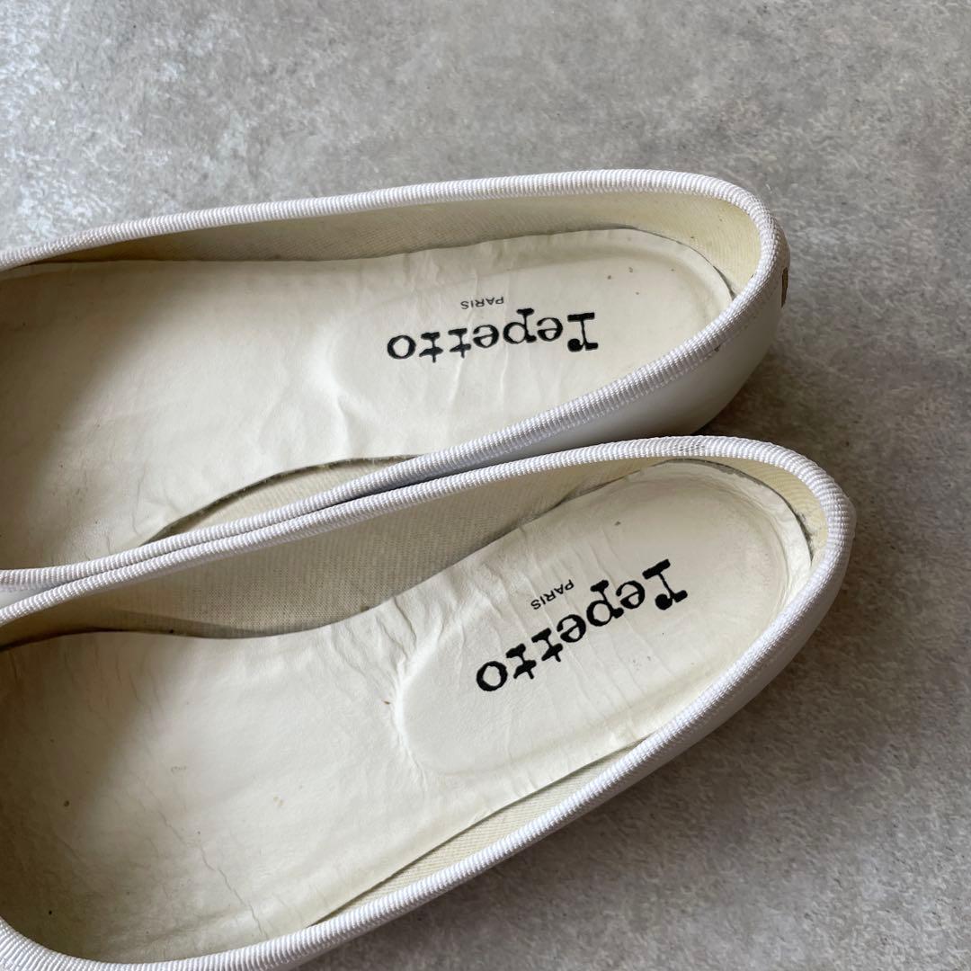 美品【定価4万】Repette CENDRILLON Smooth WHITE