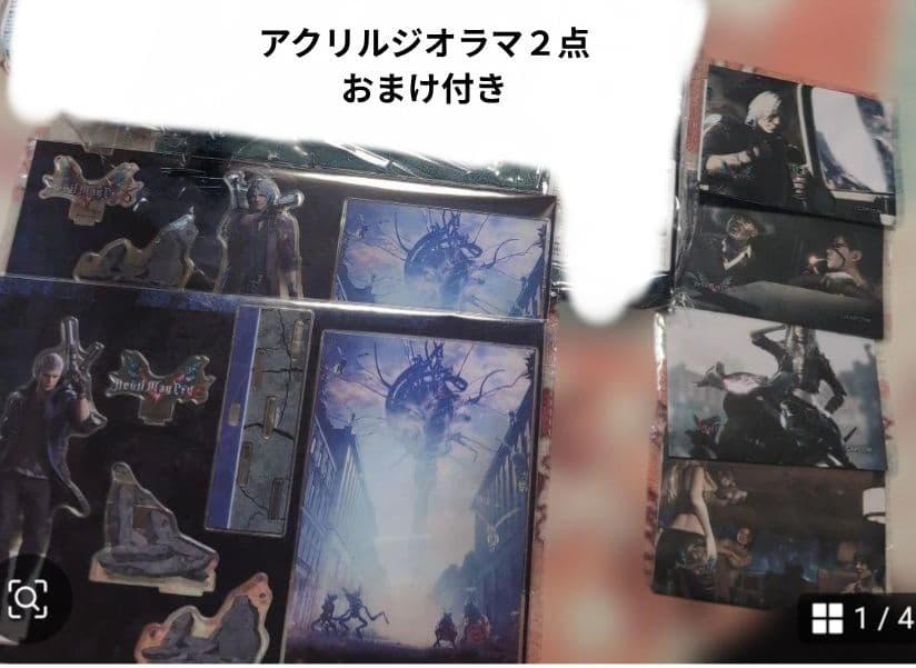 デビルメイクライ5 カプコン カプくじ アクリルジオラマ ダンテ ネロ