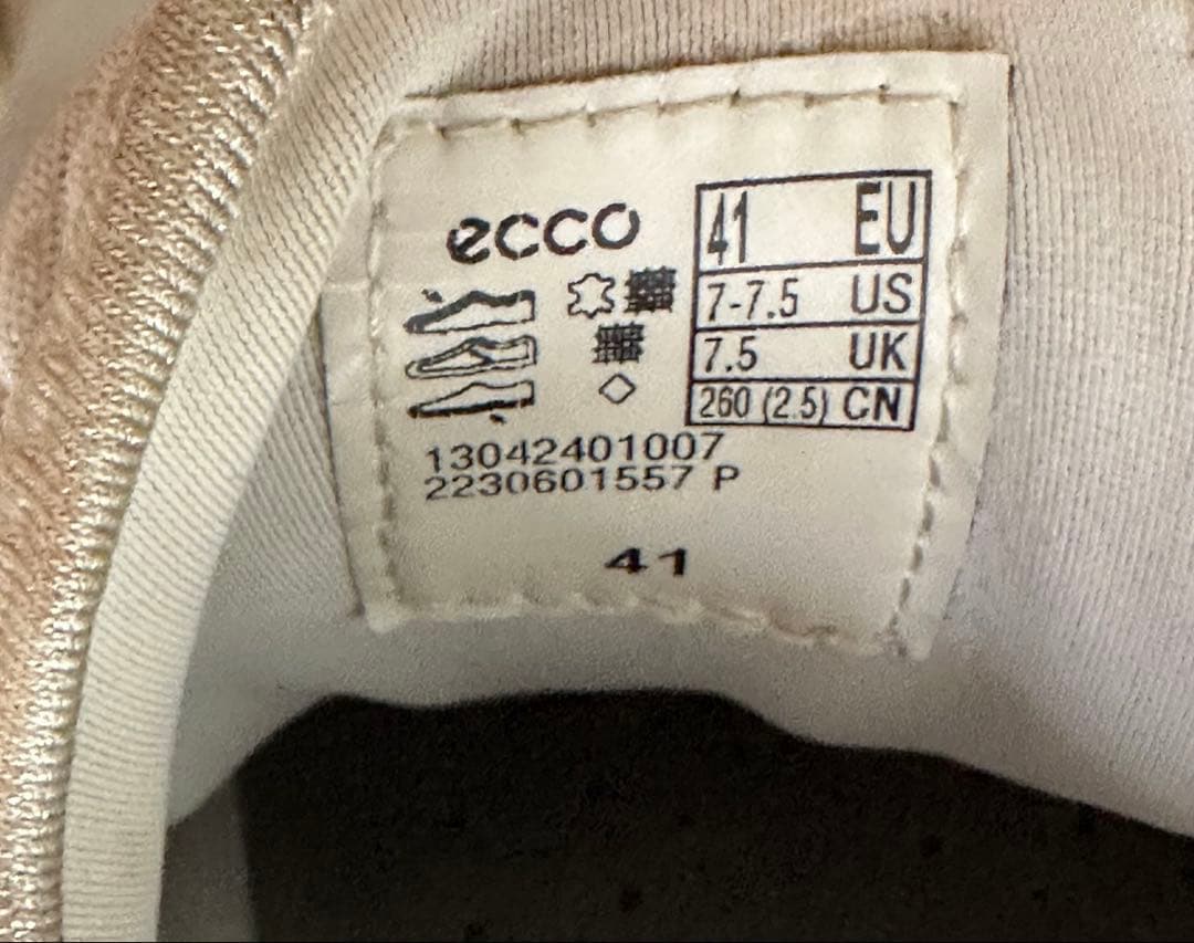 ECCO エコー BIOM C4 BOA WHITE サイズEU41