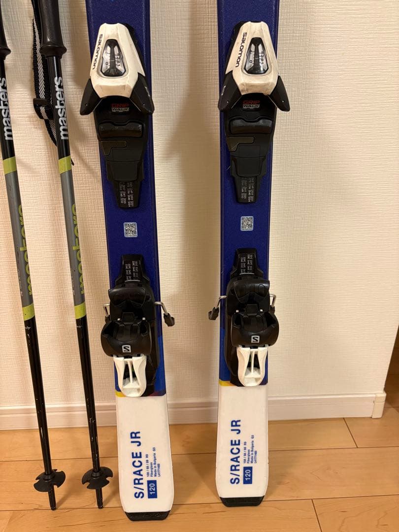 SALOMON スキー板　120cm