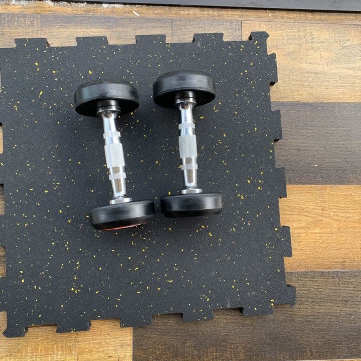 ラバーダンベル　　2.5kg 5kg 7.5kg 10kg 各2個