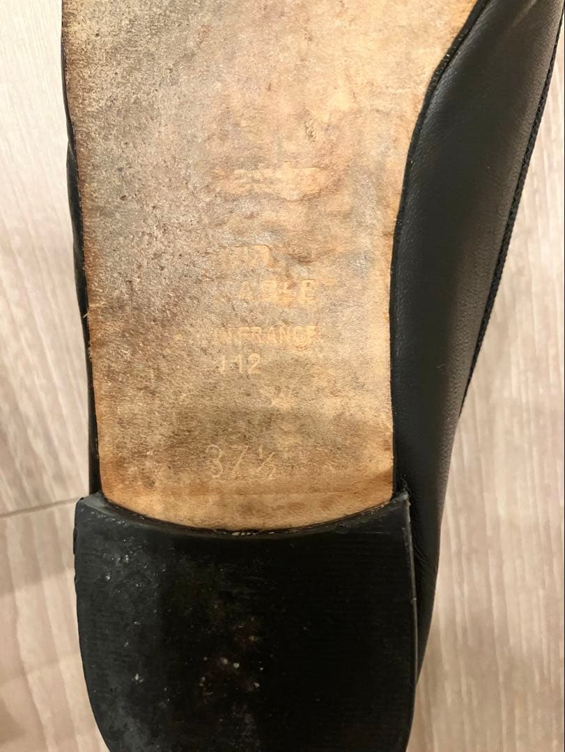 Repetto ブラック バレエシューズ 箱付き