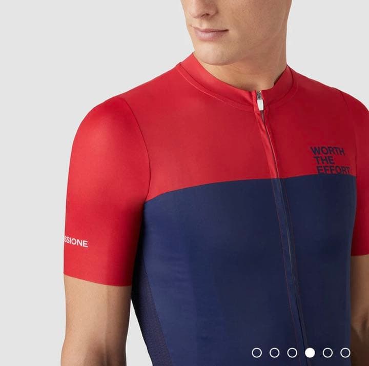 新品未使用　la PASSIONEサイクルジャージ　M's Sサイズ