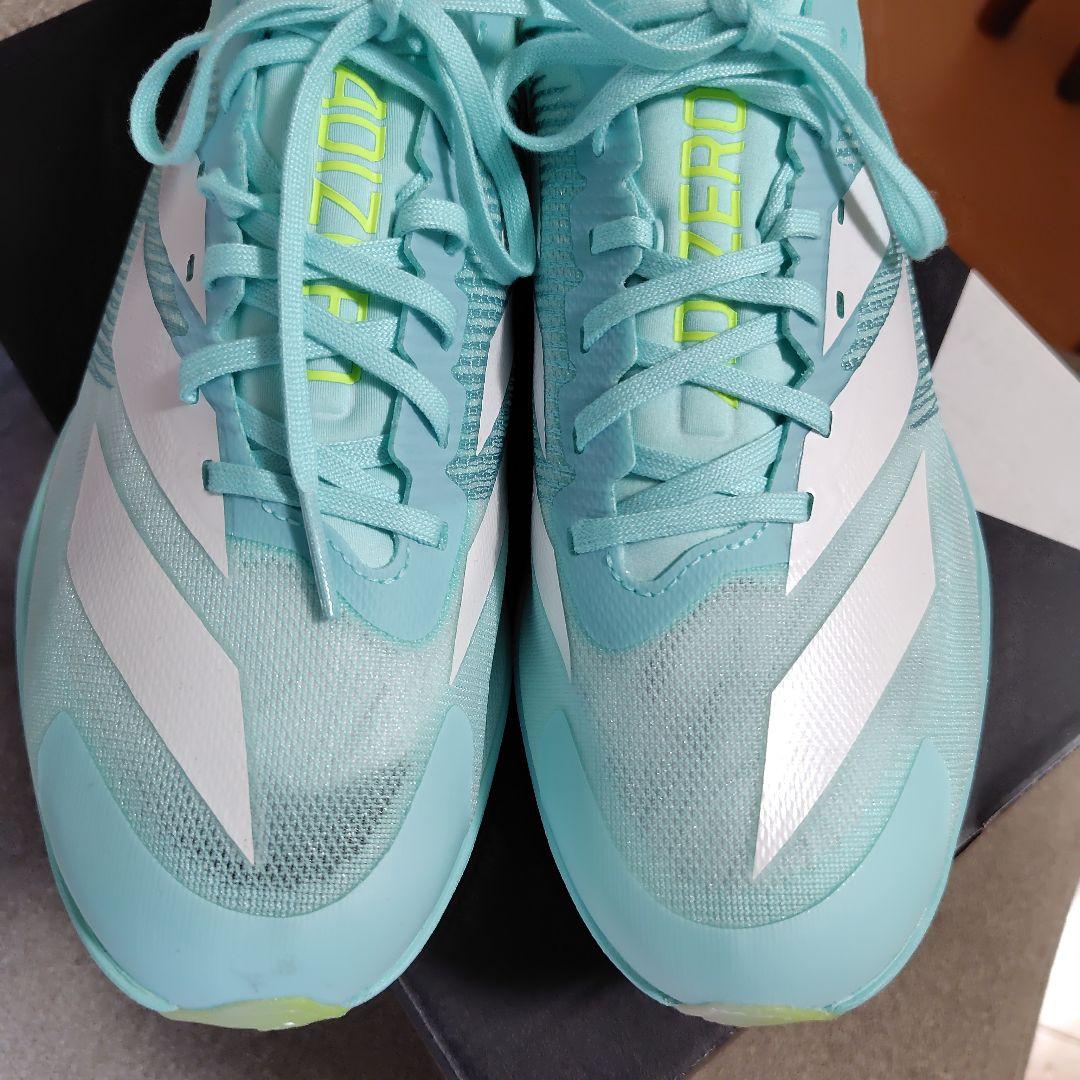 adizero Finesse スパイクシューズ 27cm ミントグリーン
