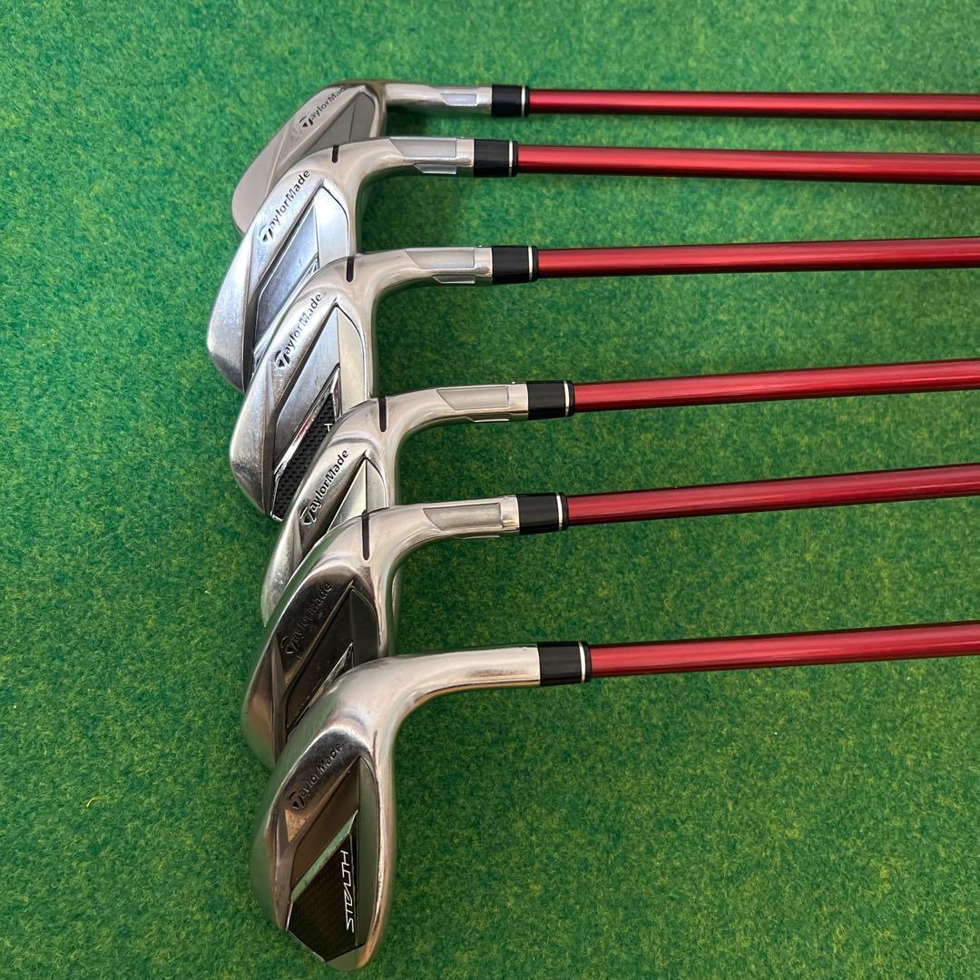 ステルス　レディースアイアン６本セット　フレックスL　テーラーメイド