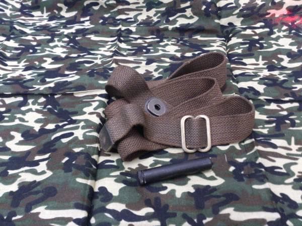 ★U.S M1カービン ★スリング★おまけ金属製ストッパー（金属製バー）付き★★