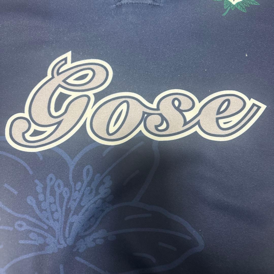 Gose 91TH HANAZON ラガーシャツ ネイビー