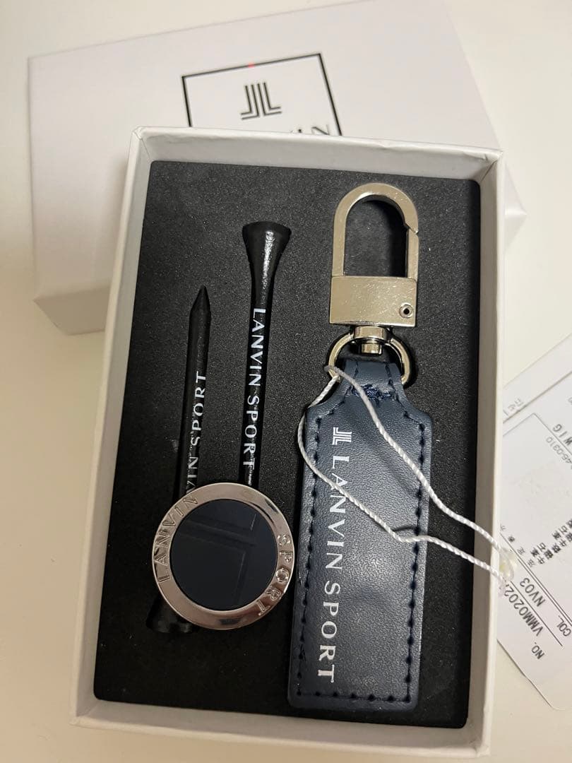 新品　ランバン　ゴルフ　グリーンフォークマーカー　LANVIN SPORT