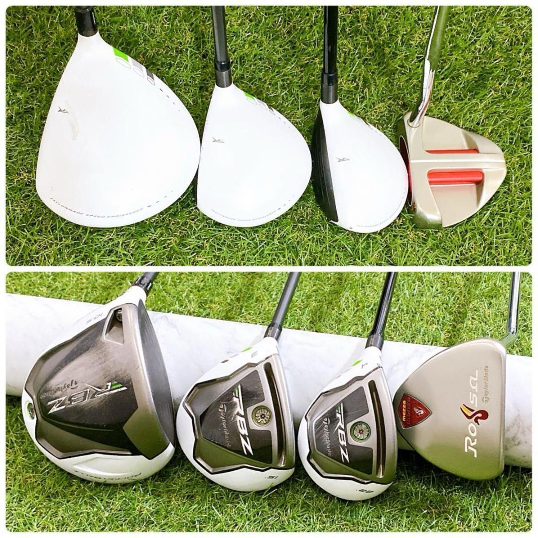 レフティ テーラーメイド RBZ r7 メンズゴルフセット 12本 左 初心者