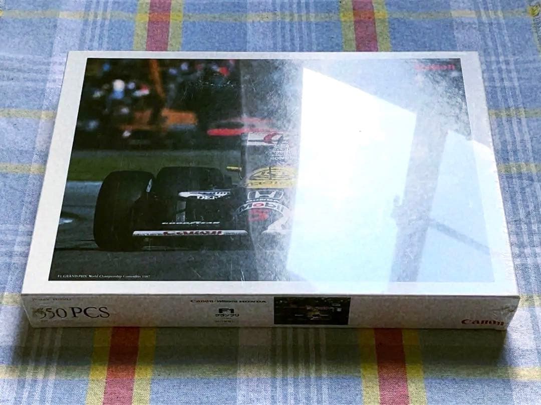 ヴィンテージ 当時モノ ジグソーパズル ウィリアムズ・ホンダ F1 N.マンセル