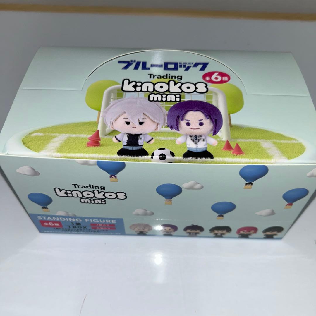 【未開封】ブルーロック ミニキャラ 缶バッジBOX & KINOKOS mini
