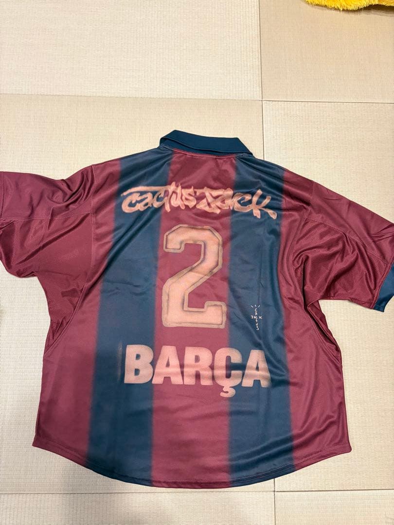 Travis Scott x Nike x FC Barcelona シャツ