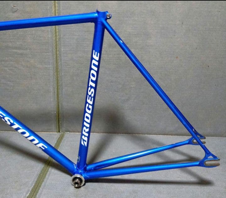 BRIDGESTONE 競輪　ピストフレーム　njs クロモリ　019 マックス