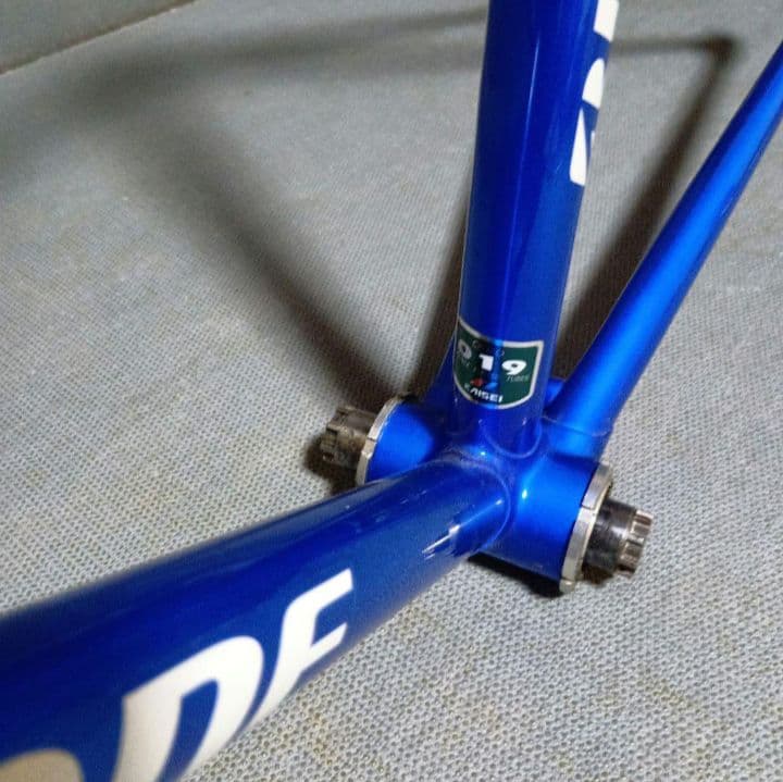 BRIDGESTONE 競輪　ピストフレーム　njs クロモリ　019 マックス