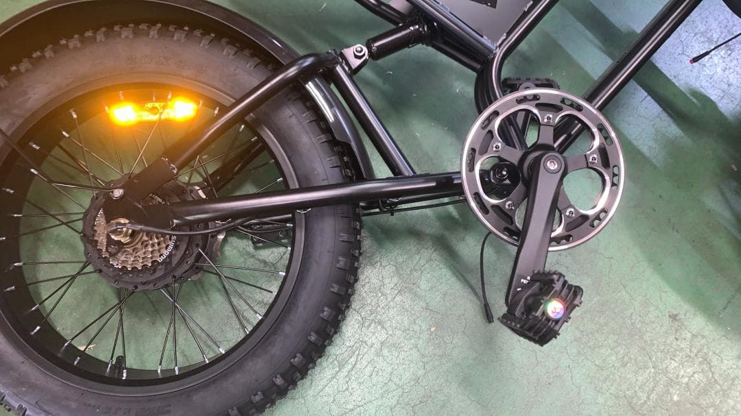 完全ジャンク品 NINOMA 電動アシスト自転車 20インチ 極太タイヤ
