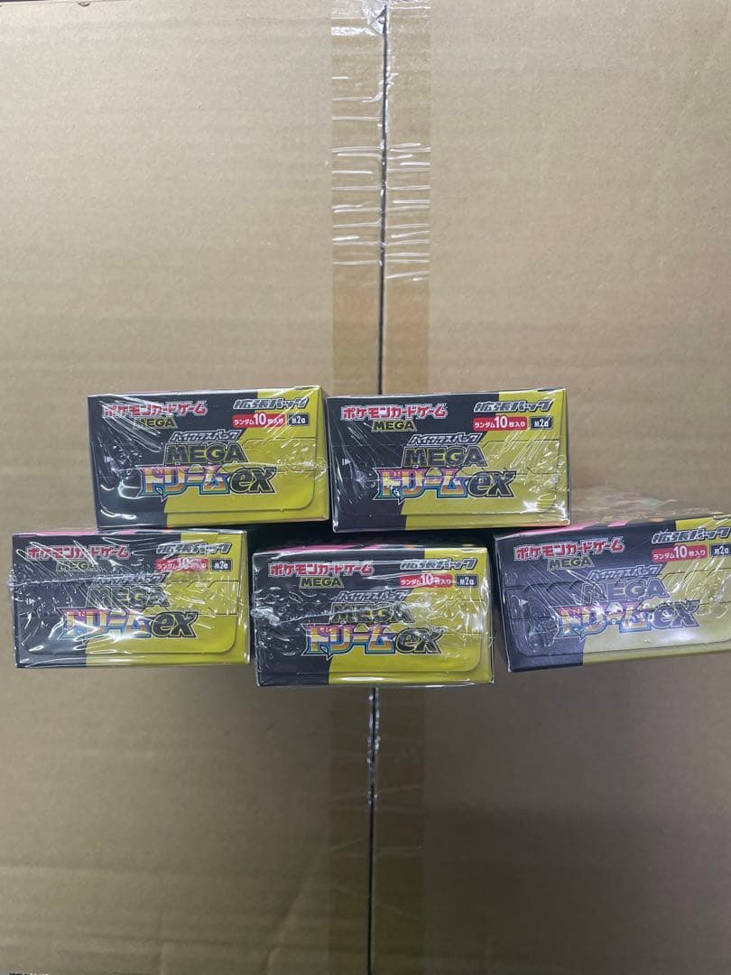 ポケモンカード【未開封シュリンク付】ハイクラスパックドリームex 4BOX