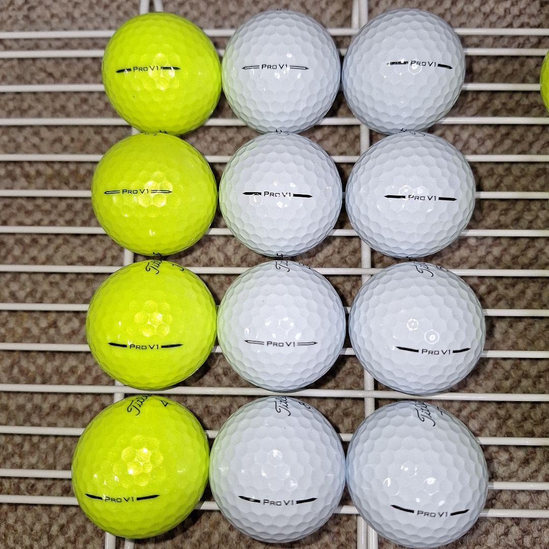 美品Titleist V1 V1X ロストボール2４球