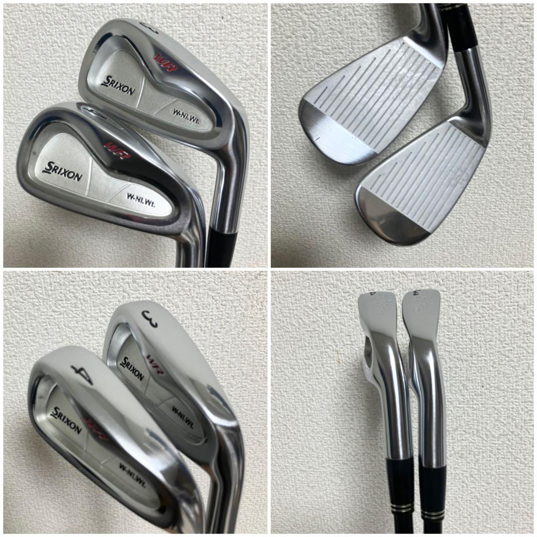 【美品】SRIXON WR スリクソン アイアン 3i 4i セット/R