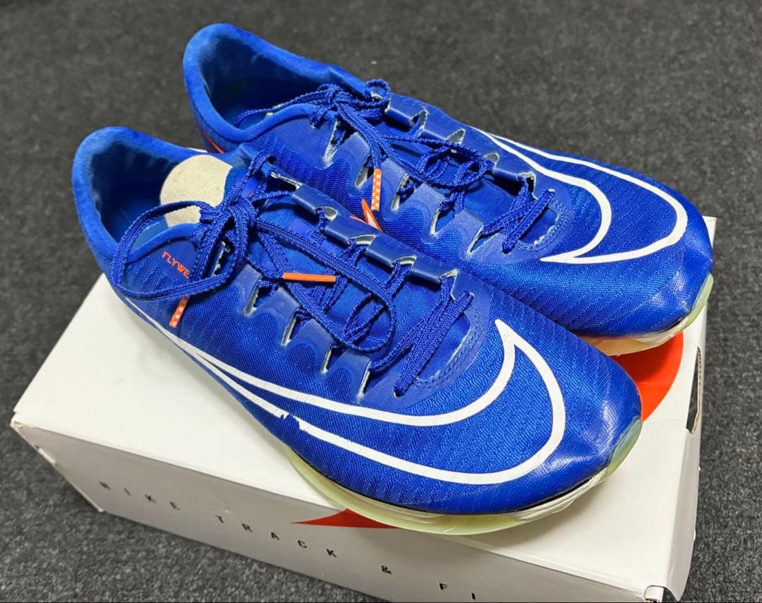 k*0様 Nike エアズーム マックスフライ 青 27.0cm【極美品】max