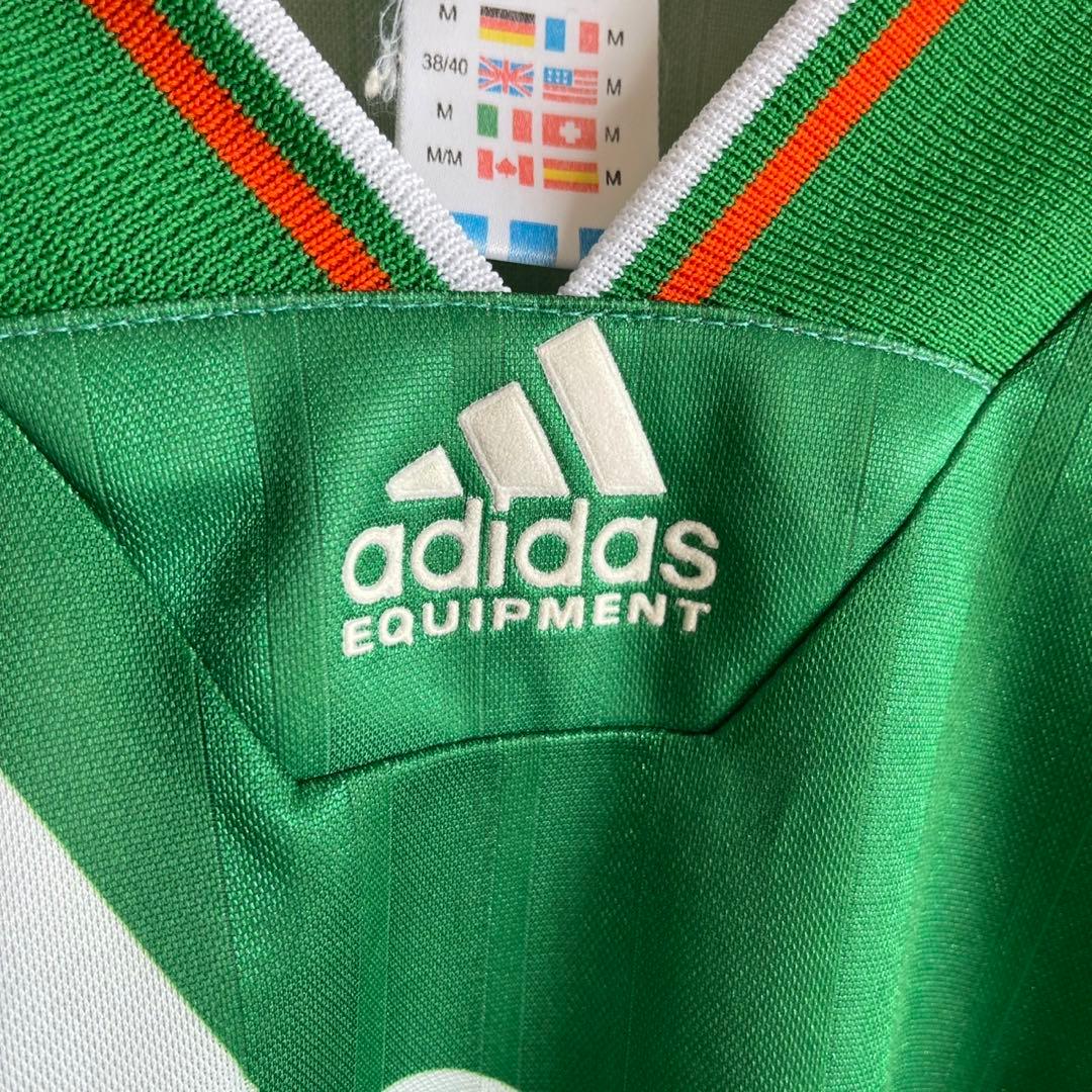 90s adidas アイルランド代表 ユニフォーム サッカーシャツ 国内正規品