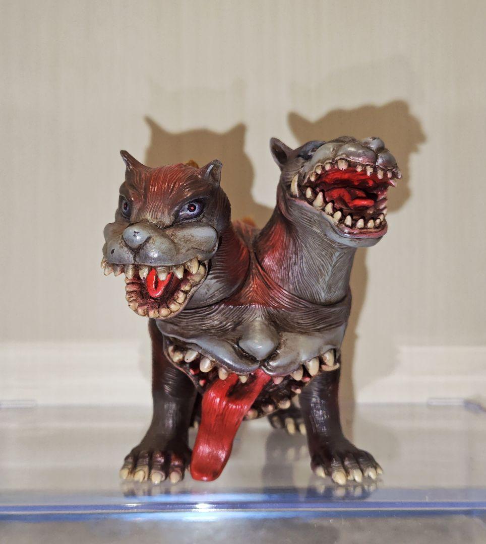 シカルナ工房 ケルベロス 塗装ヤバイ！ソフビ 怪獣 sofubi kaiju