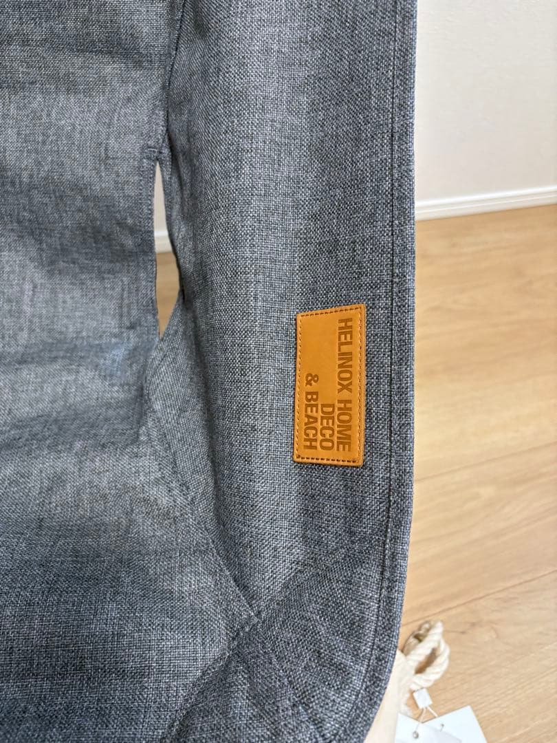【ヘリノックス】タグ付き新品　コンフォートチェア　スチールグレー