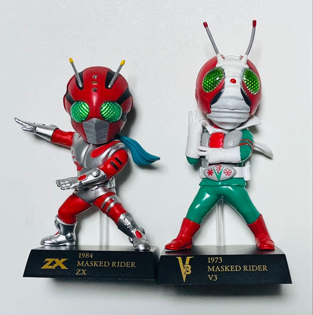 仮面ライダー V3 ZX 一番くじ 50th deforme-x 昭和セット