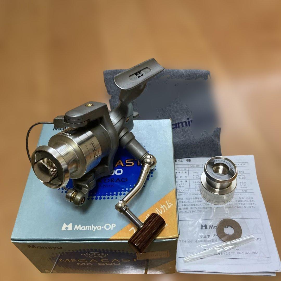 Mamiya OP MEGA CAST MX-６００スピニングリール シルバー