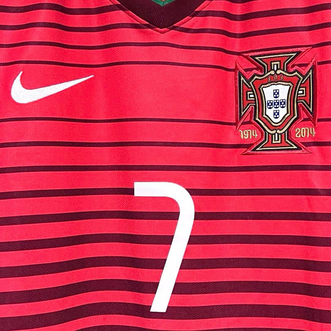 【美品！】2014ブラジルW杯 ポルトガル代表 ♯7 C・ロナウド【Mサイズ】