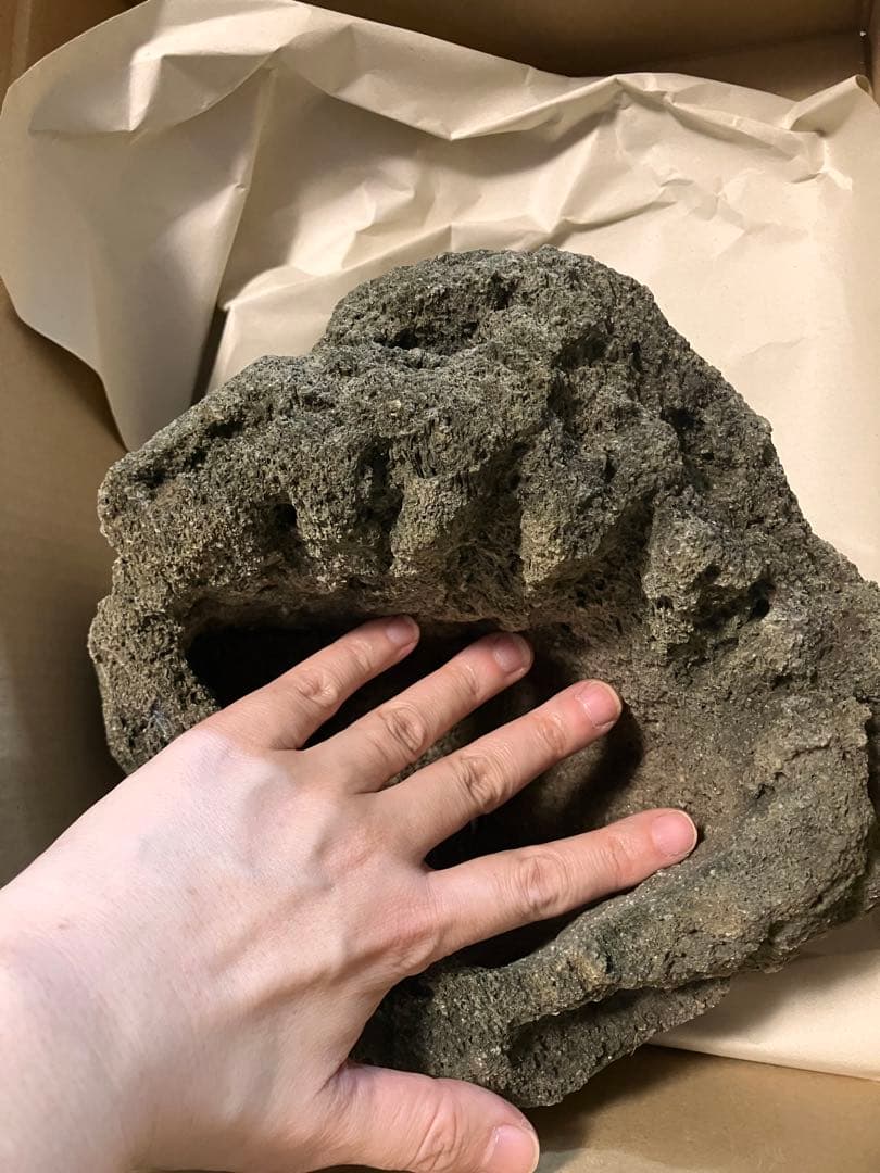 山渓鉢　軽石鉢　ガーデニング　苔　山野草　盆栽　多肉植物　テラリウム　溶岩石