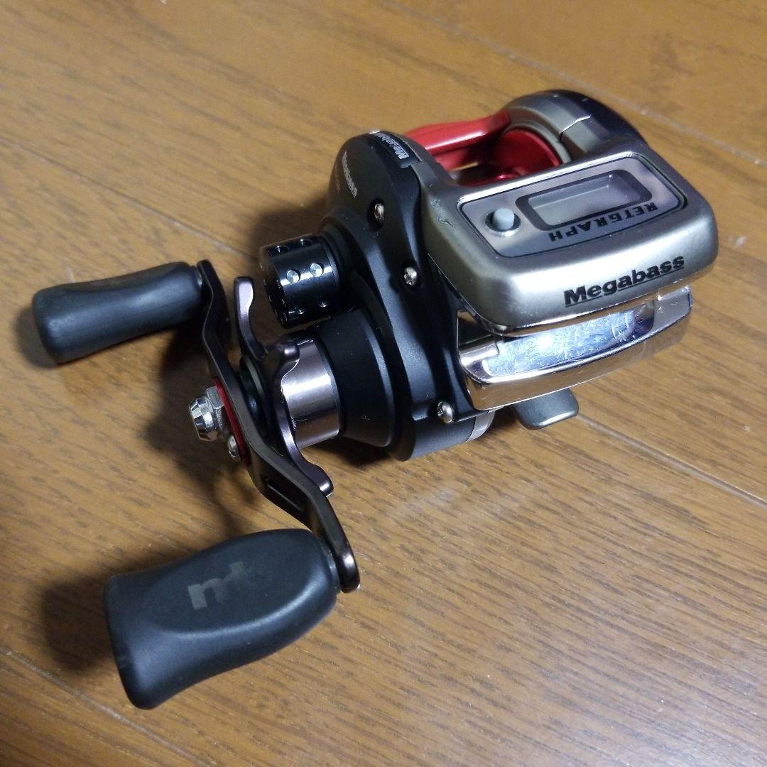 メガバス Ito リール 初代リトグラフRG15R 右巻 　(電池切)