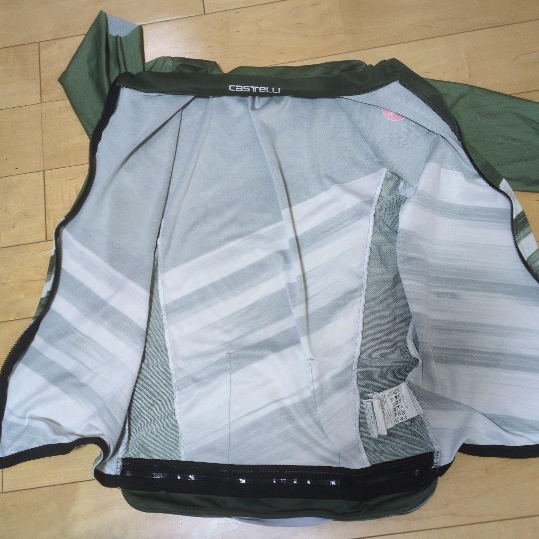 Castelli サイクルジャージ 半袖 オリーブグリーン