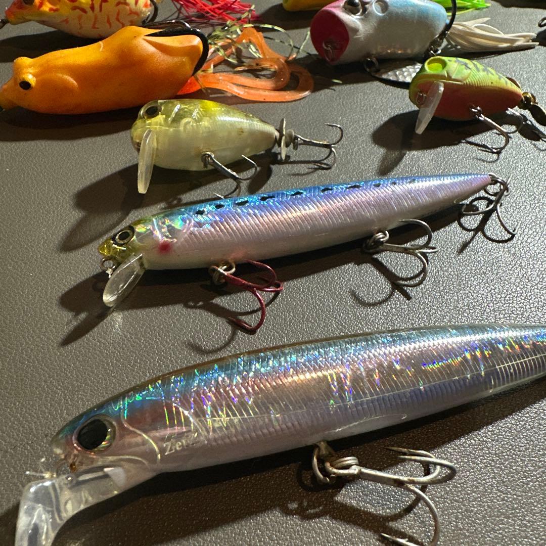 バス釣りルアー引退22品セット