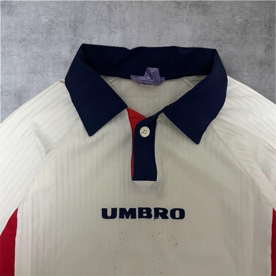 90~00s UMBRO イングランド代表 サッカーシャツ L相当
