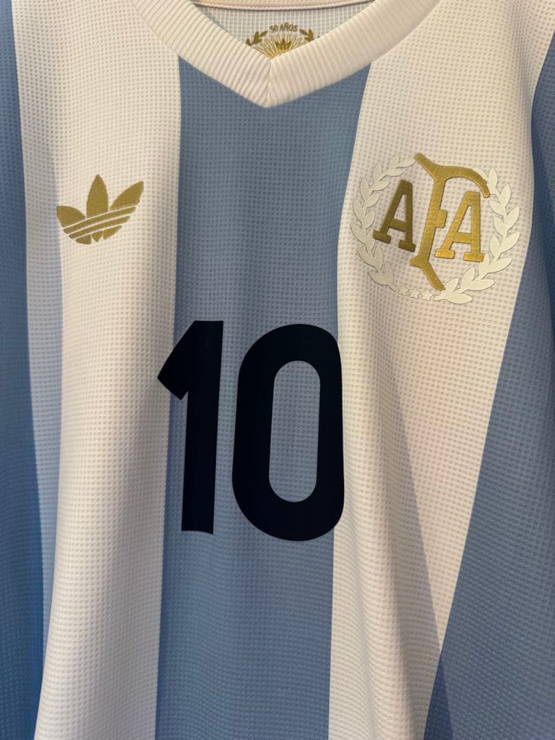 アルゼンチン代表 ユニフォーム 50th Lサイズ 正規品