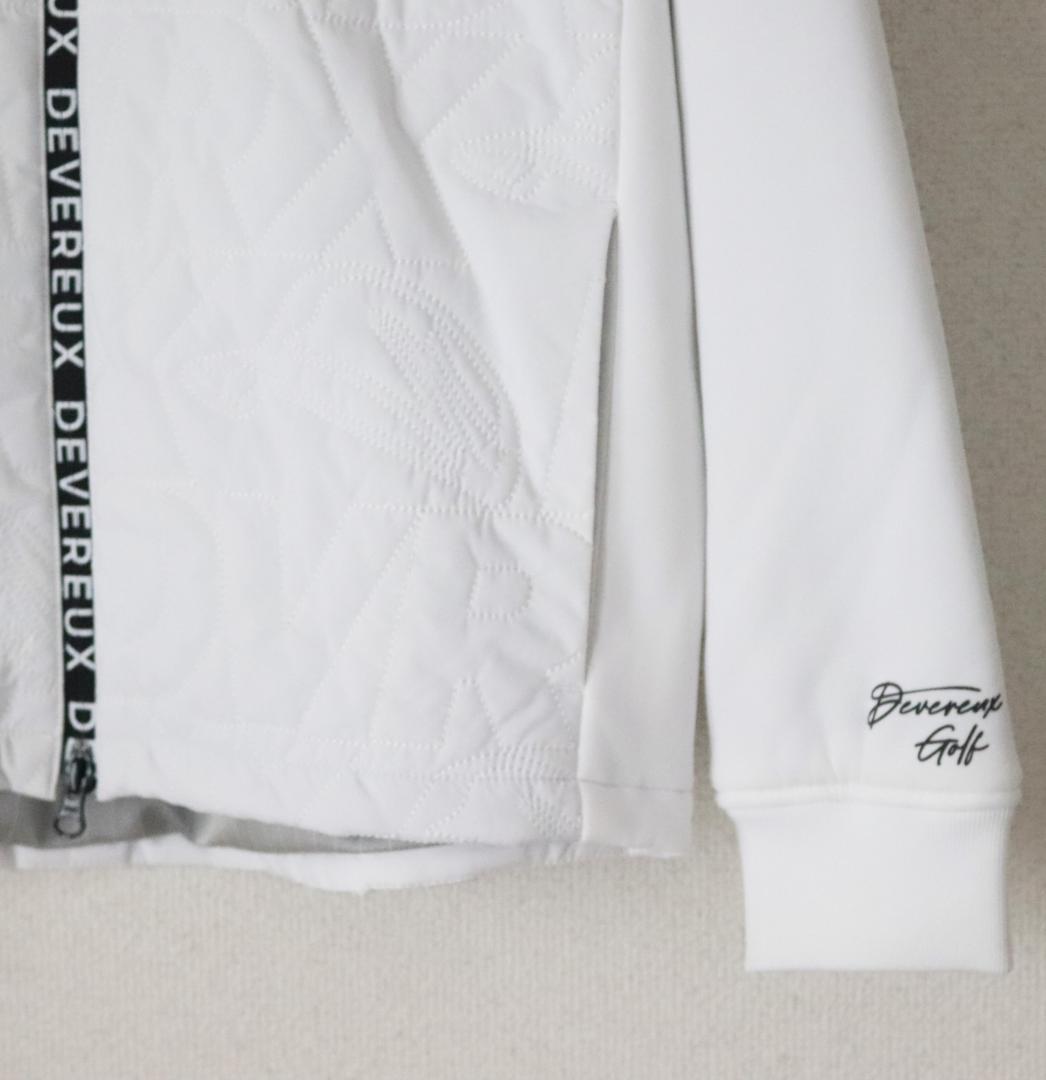新品タグ付【デヴァローゴルフ】DVRX中綿キルトFull Zip ジャケット M
