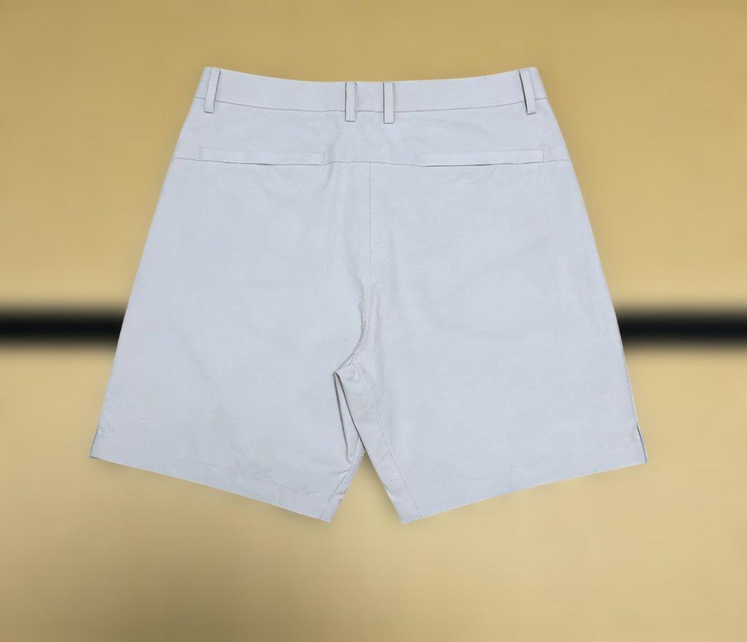 Malbon メンズ ゴルフウェアハーフジップ半袖＋ショートパンツ スポーティ