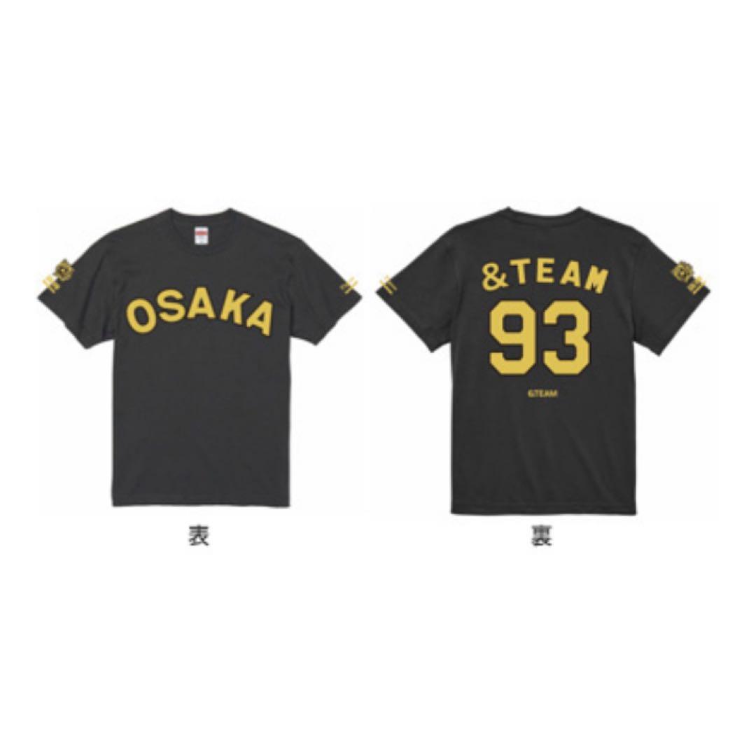 &TEAM 阪神タイガース ブラックダイナマイト Tシャツ 93 &TEAM