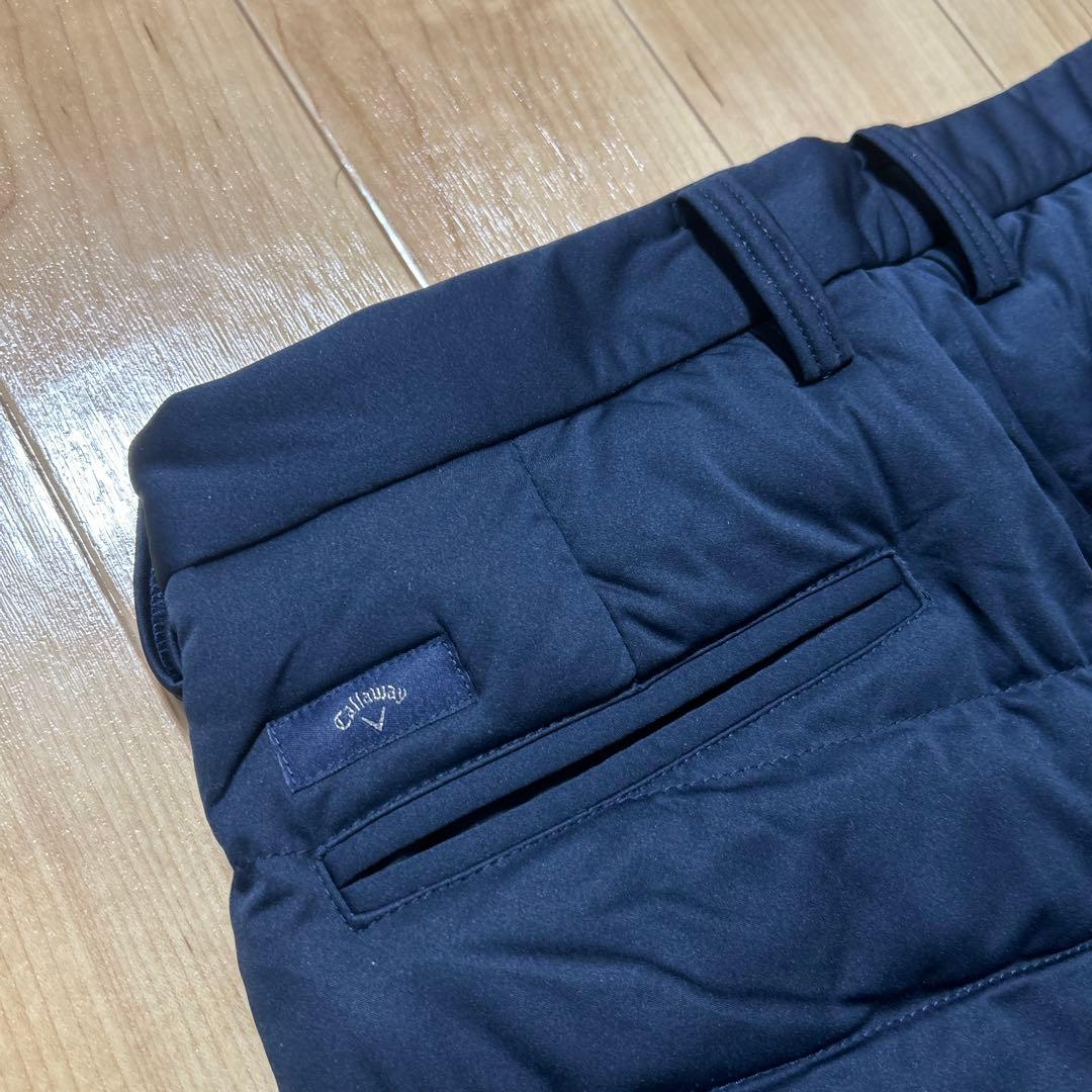 新品タグ付き　キャロウェイ　中綿パンツ　ネイビー　Lサイズ