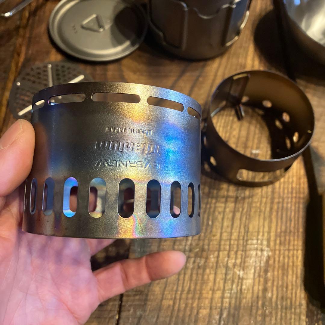 エバニュー EVERNEW アルコールストーブスタンドDXセット 　おまけ付き
