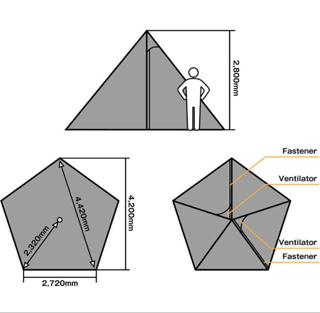 tent-Mark サーカスTC＋　テンマクデザインワンポールテント