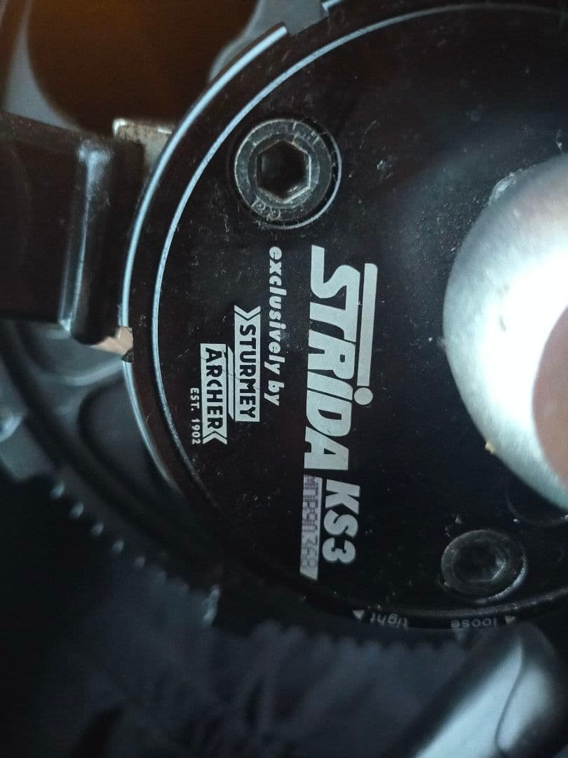 STRIDA KS3 折りたたみ自転車 黒