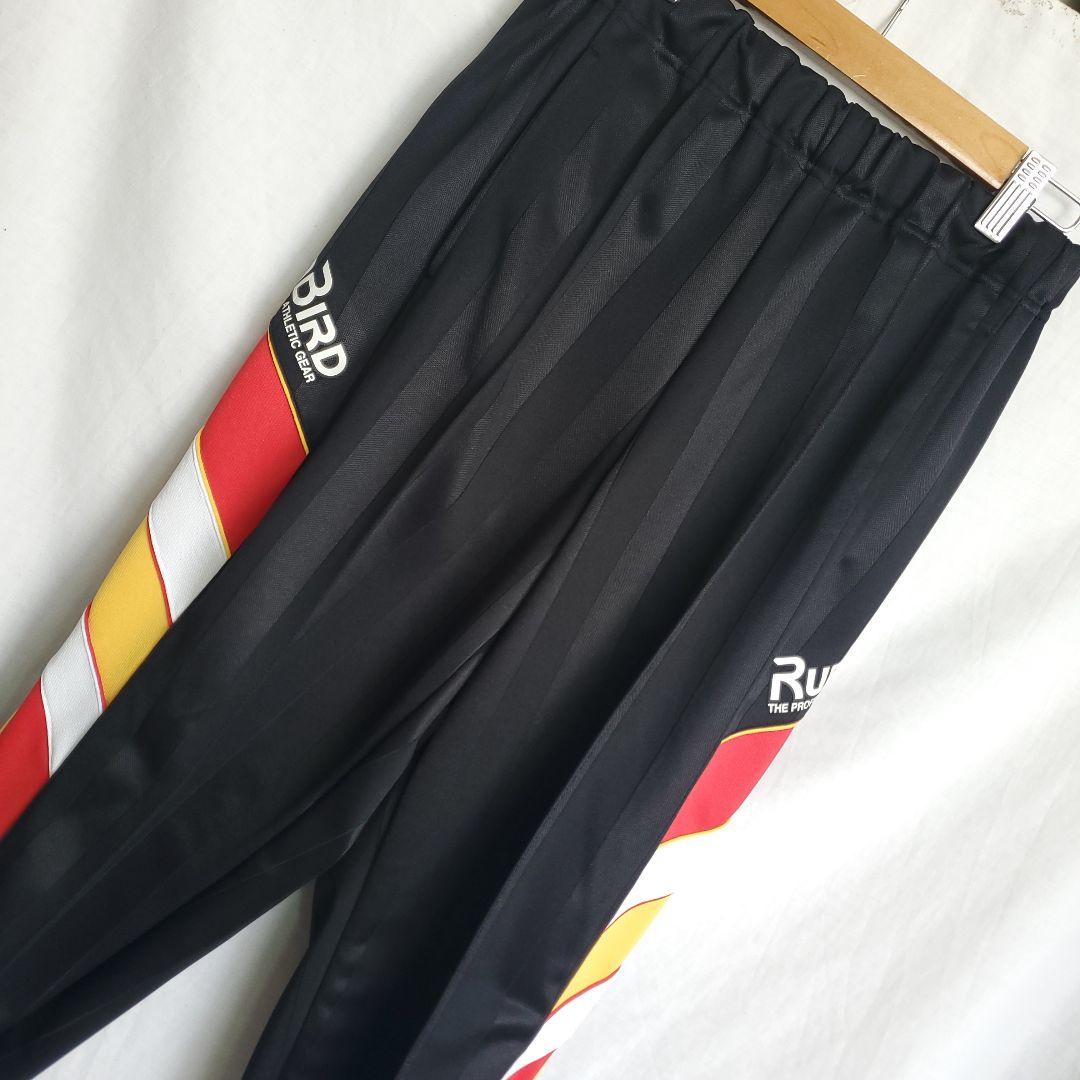 90s オールドMIZUNO RunBird ジャージ トラックパンツ 黒