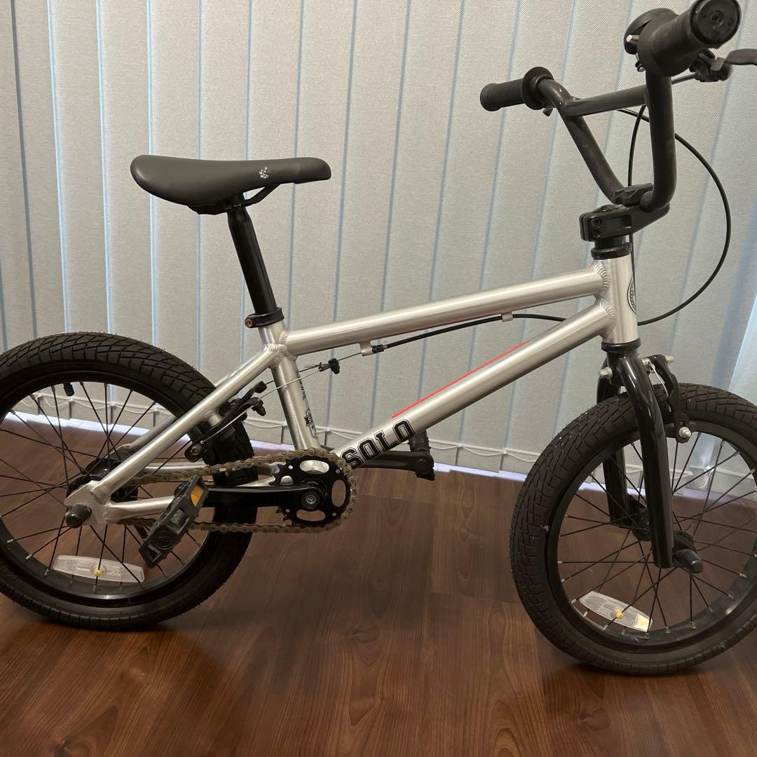 DURCUS ONE BMX バイクシルバー　ダーカスワン16インチ子供自転車