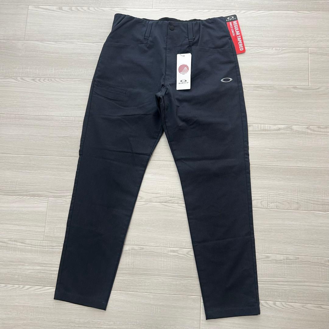 新品　オークリー　パンツ　ストレッチ　ウエストゴム　ネイビー　Mサイズ